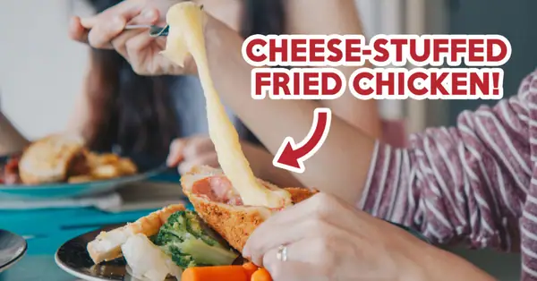 Reseña de Happy Chef Western Foods: Pollo Cordon Bleu con queso a $10 en Lavender