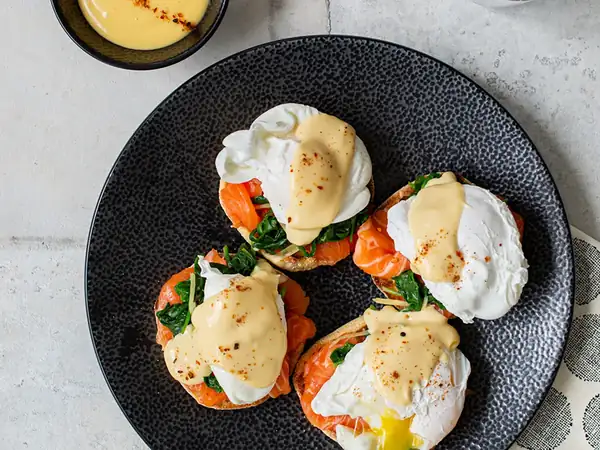 Eggs Benedict Japanese Style