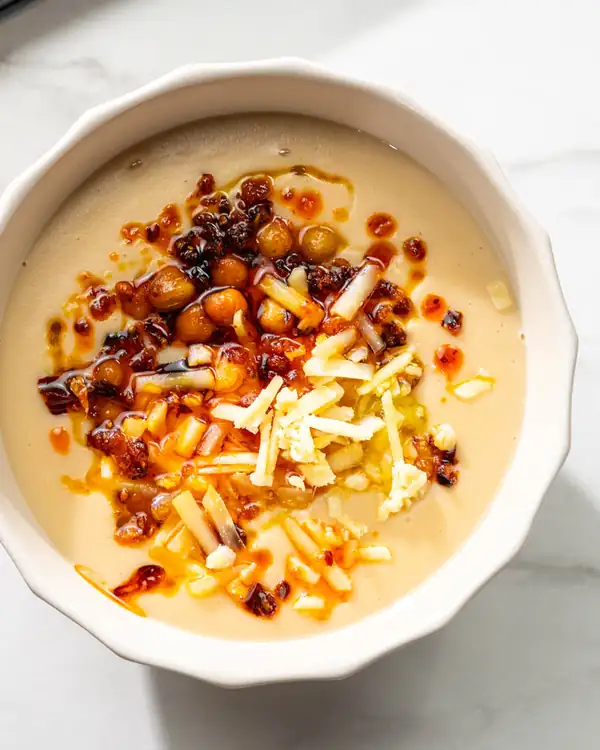 Creamy Potato, Leek & White Bean Soup