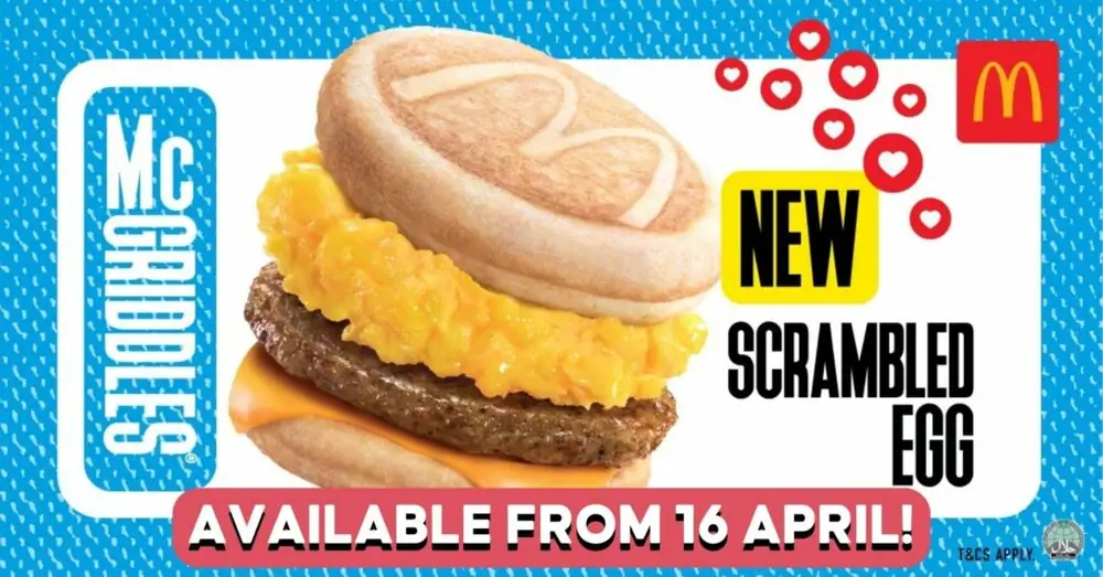 McDonald's lanzará Sausage McGriddles con huevos revueltos