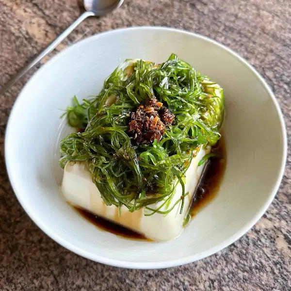 Cold Tofu Seaweed Chile Crisp