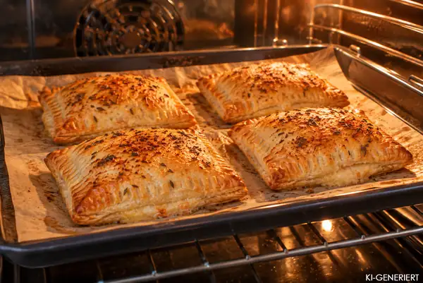 Recipe for cheese pastries: Crispy snack made from puff pastry, ready in minutes