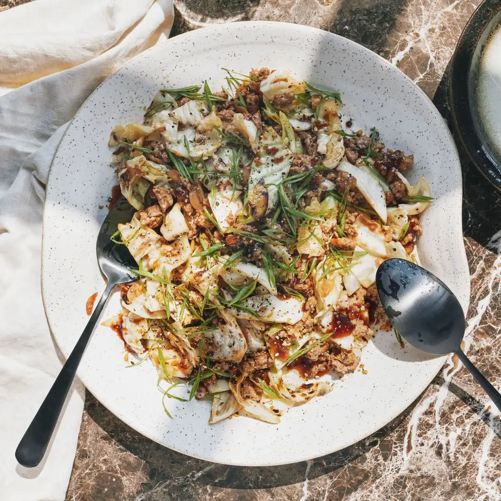 Chris's Chicken and Cabbage Stir-Fry