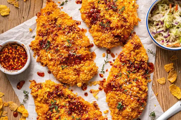 Crispy Baked Hot Honey Chicken (No Frying!)