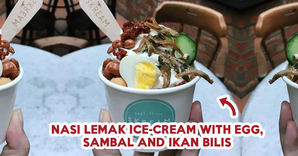 Nasi Lemak Ice-Cream Sundae Is Now A Thing