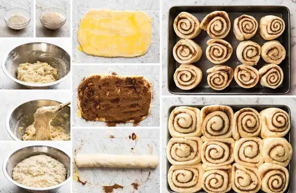 No Knead Cinnamon Rolls