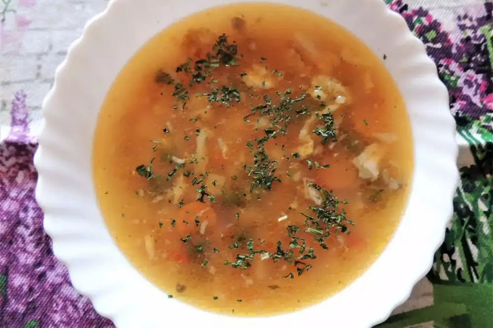 Mediterranean fish soup