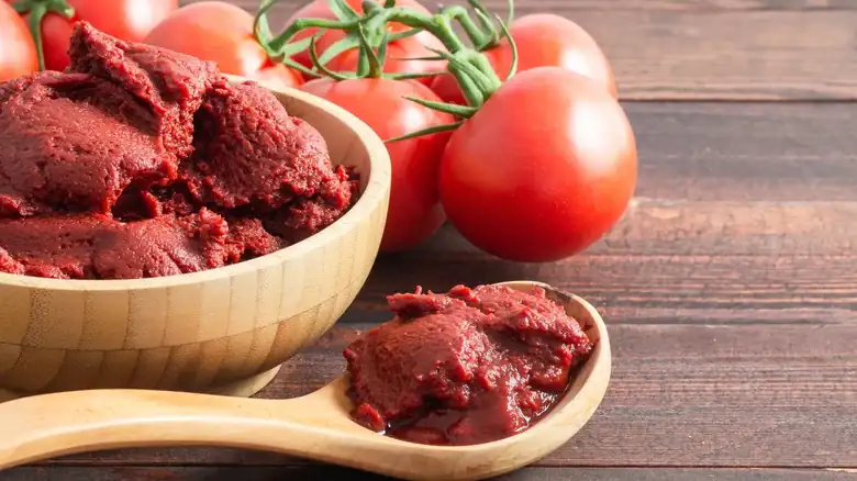 Leftover Tomato Paste Gives Croutons An Ultra-Savory Spin
