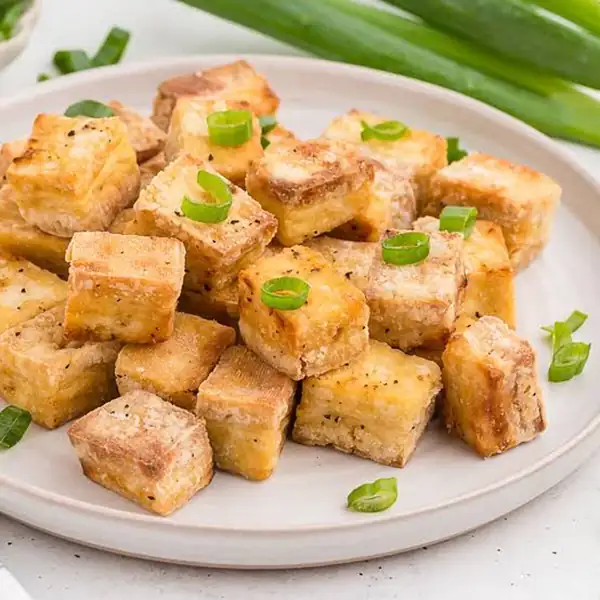 If you find tofu tasteless, it's because you don't know how to cook it. Here's a video on how to pan-fry it
