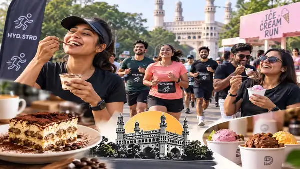 Cómo Hyderabad está convirtiendo las carreras dominicales en fiestas con postres