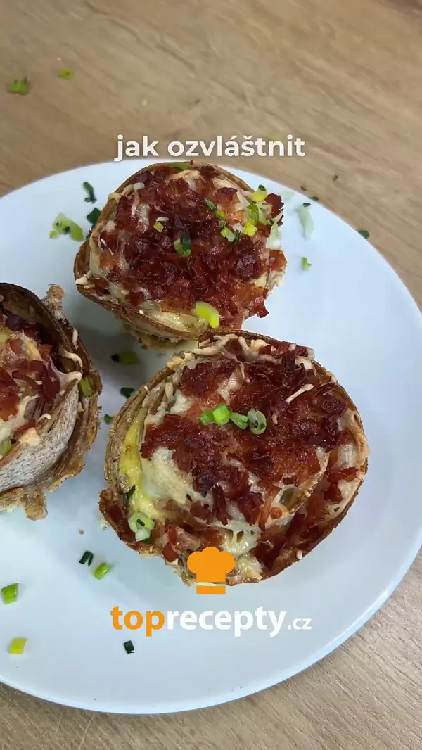 Muffins de tortilla para el desayuno