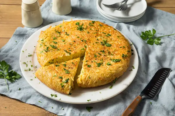 Leftover-pasta frittata