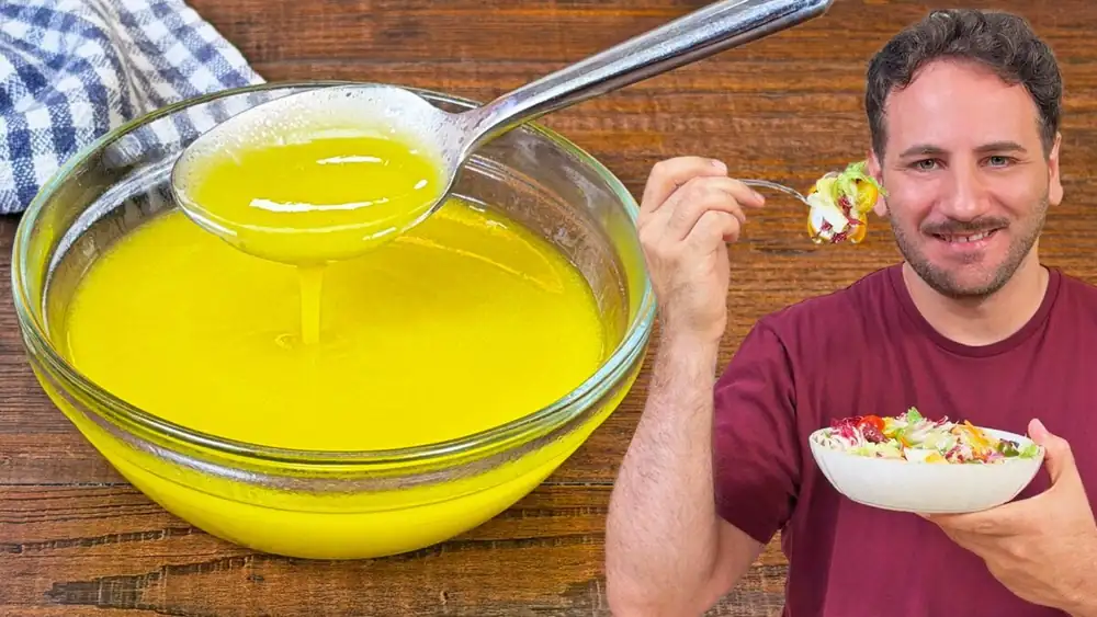 Vinagreta: la receta clásica con vinagre, aceite y sal