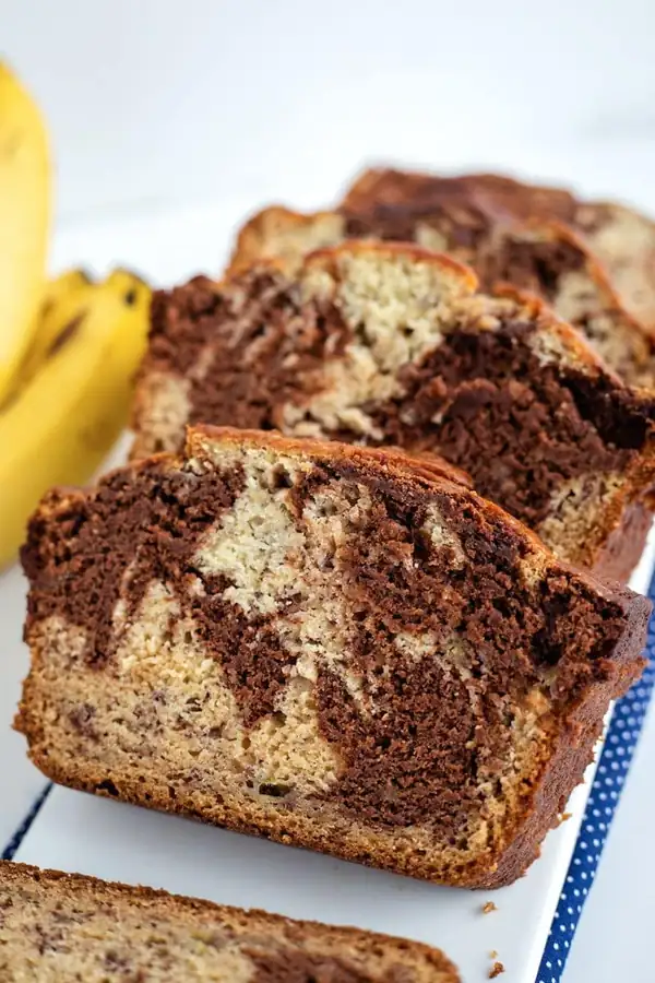 Marbled Chocolate Banana Bread