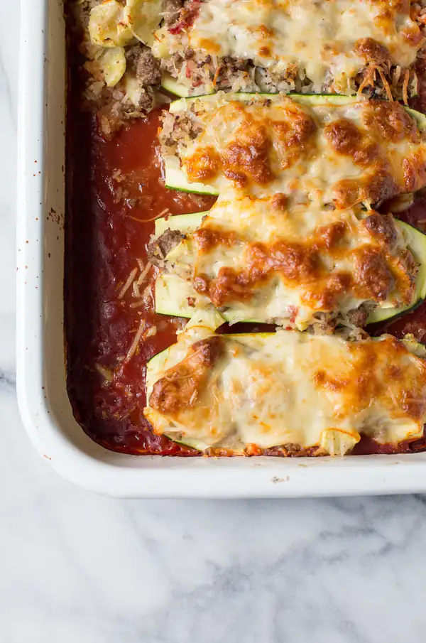 Stuffed zucchini with meat and rice - Pilar Hernández's Chilean Kitchen