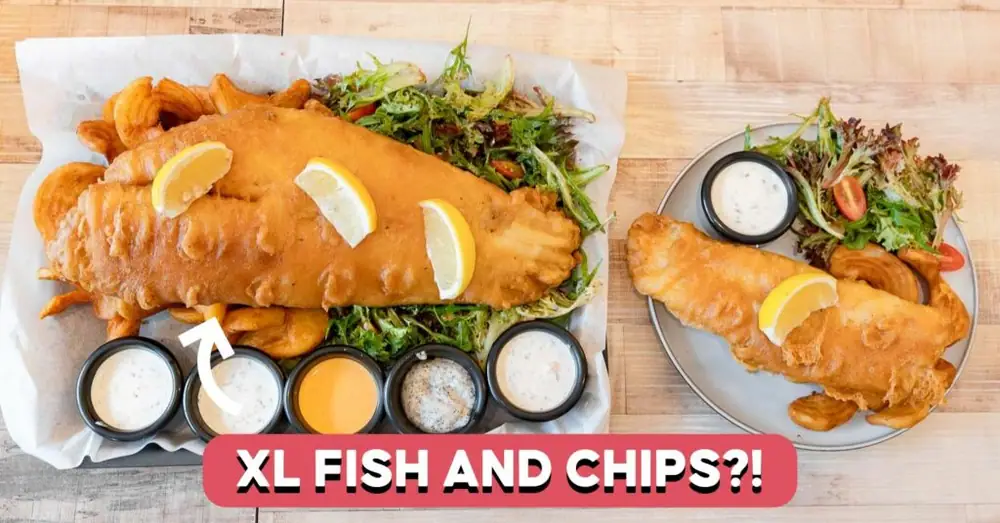 NOSH Has XL Fish And Chips That’s Bigger Than A Forearm