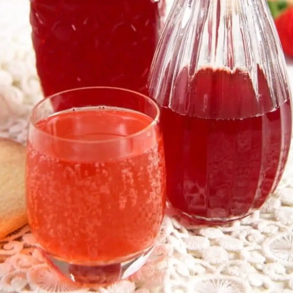 Canned Strawberry Syrup
