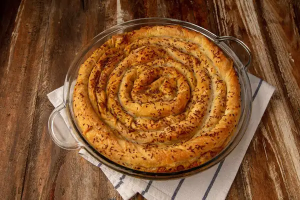 Pastrami and Hummus Pastry