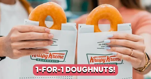 Krispy Kreme tiene una promoción de 2x1 en donas el 7 de junio.