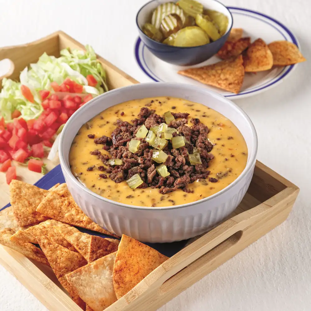 Cheeseburger dip