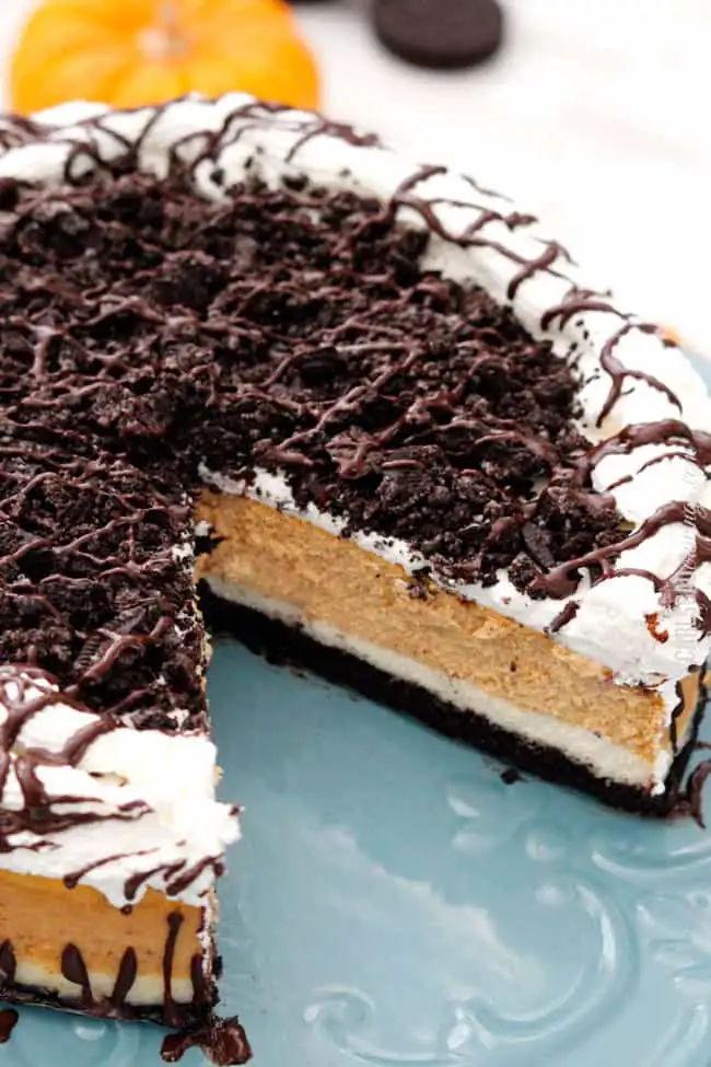 Layered Pumpkin Cheesecake