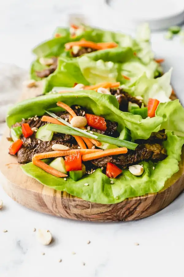 Bulgogi Beef Lettuce Wraps