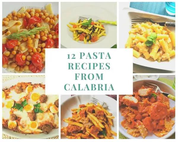 12 Pasta Recipes from Calabria