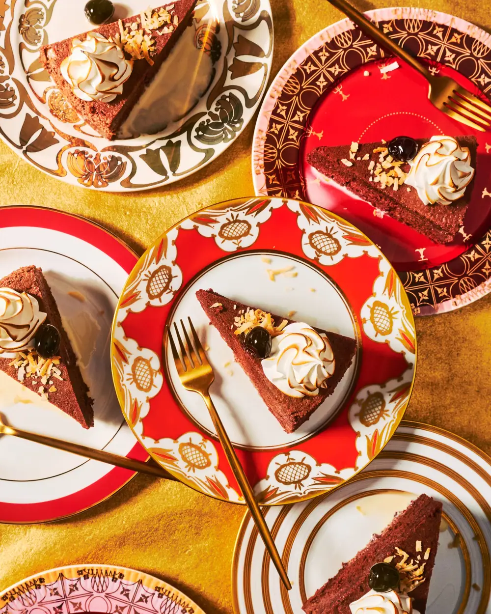 Receta de pastel de tres leches de chocolate y coco