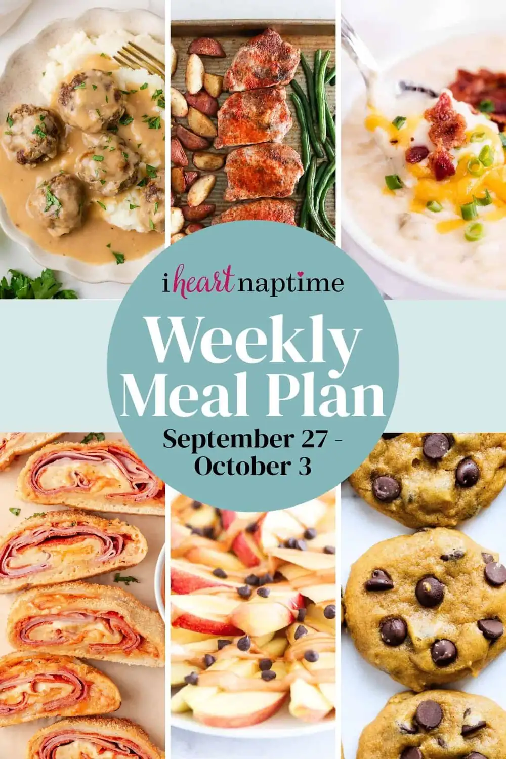Weekly Meal Plan 9-27-26