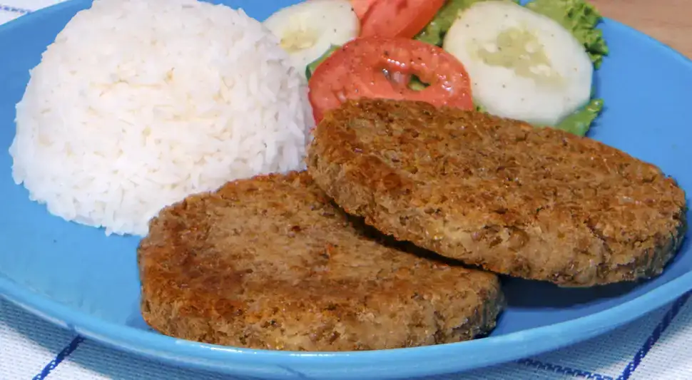 Lentil burger (meatless): easy and healthy (VIDEO)