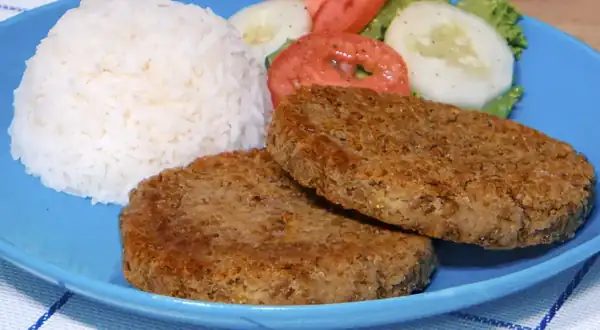 Lentil burger (meatless): easy and healthy (VIDEO)