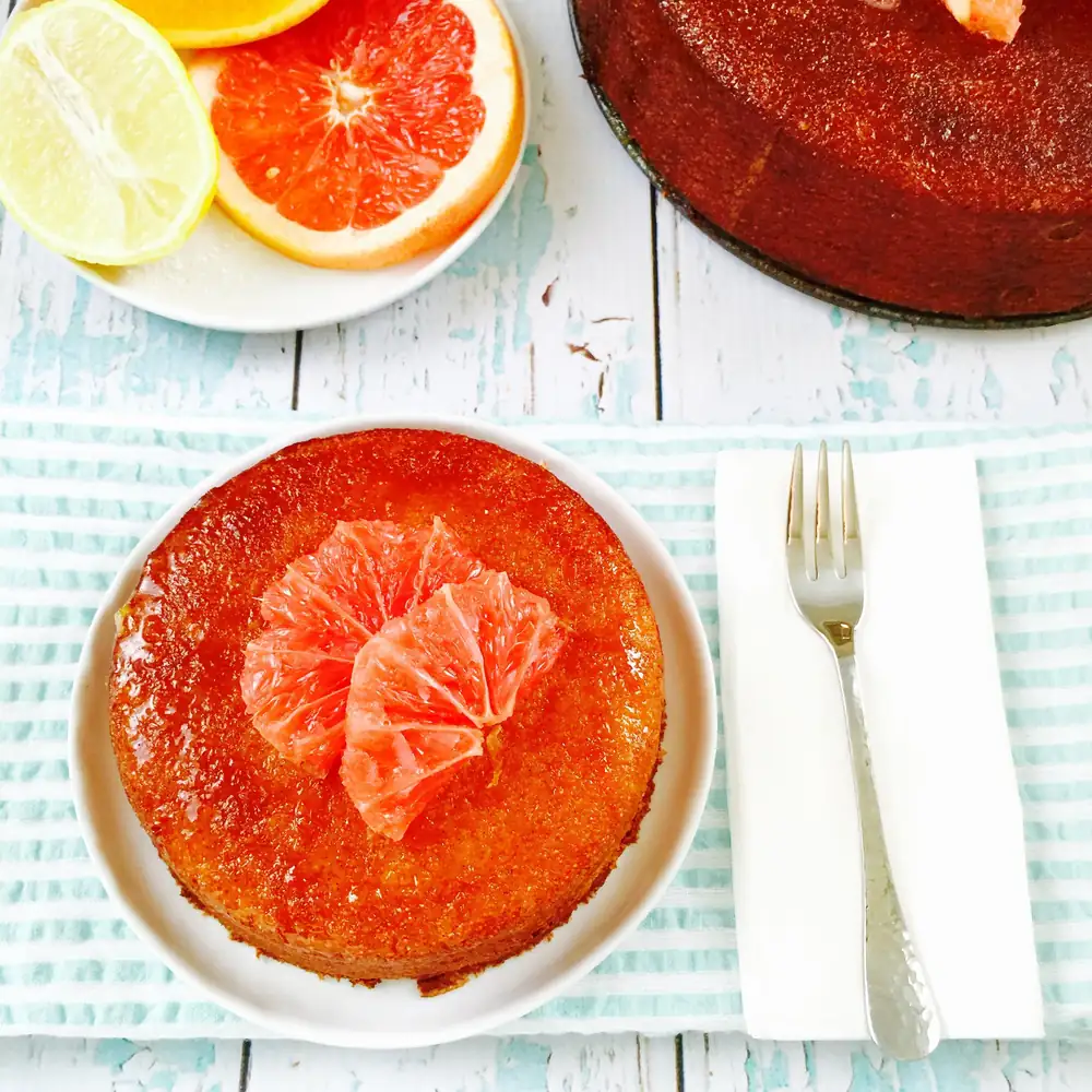 Bittersweet Citrus Semolina And Almond Cake