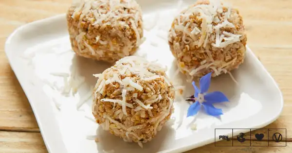 Lemon-Coconut Energy Balls