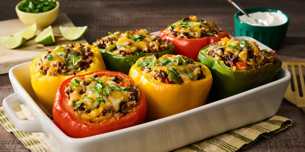 Ree Drummond's Cheesy Taco Stuffed Peppers Are About to Become Your New Go-To Family Dinner