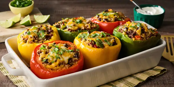 Ree Drummond's Cheesy Taco Stuffed Peppers Are About to Become Your New Go-To Family Dinner