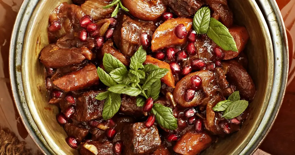 Moroccan meat stew