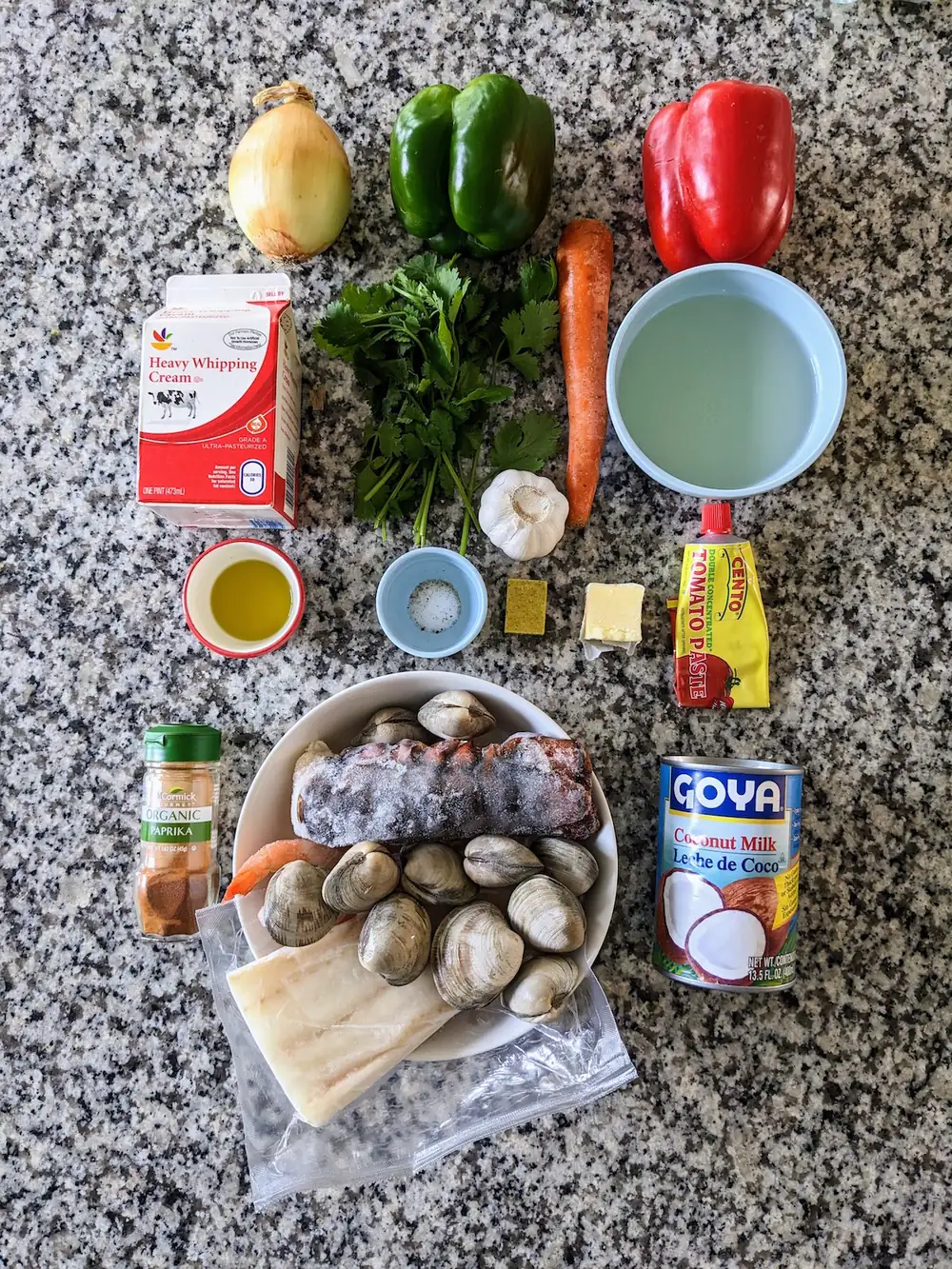 Cazuela de Mariscos (Seafood Stew)