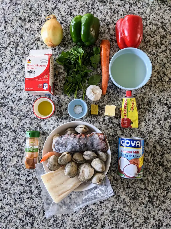 Cazuela de Mariscos (Seafood Stew)