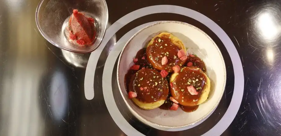 These cheesecakes are so tender they just melt in your mouth