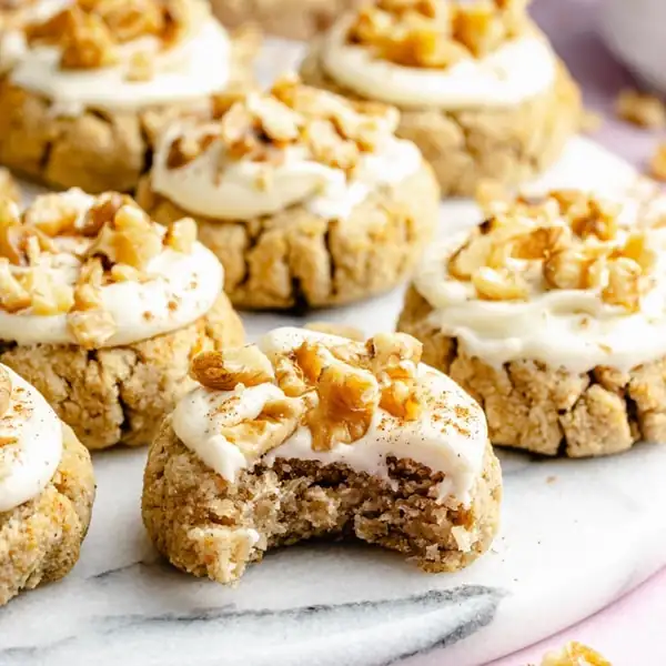 Soft, Healthy Banana Cookies (grain & gluten-free!)