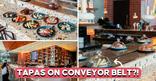 Disfruta de tapas de una cinta transportadora y mucho más en este nuevo restaurante italiano en UE Square.