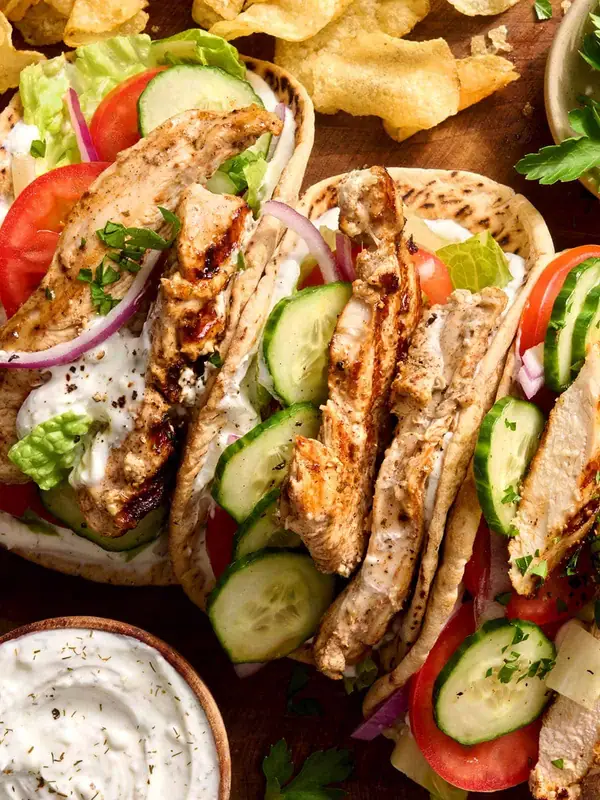 Wrap it, bowl it, stuff it in pita—this chicken does it all