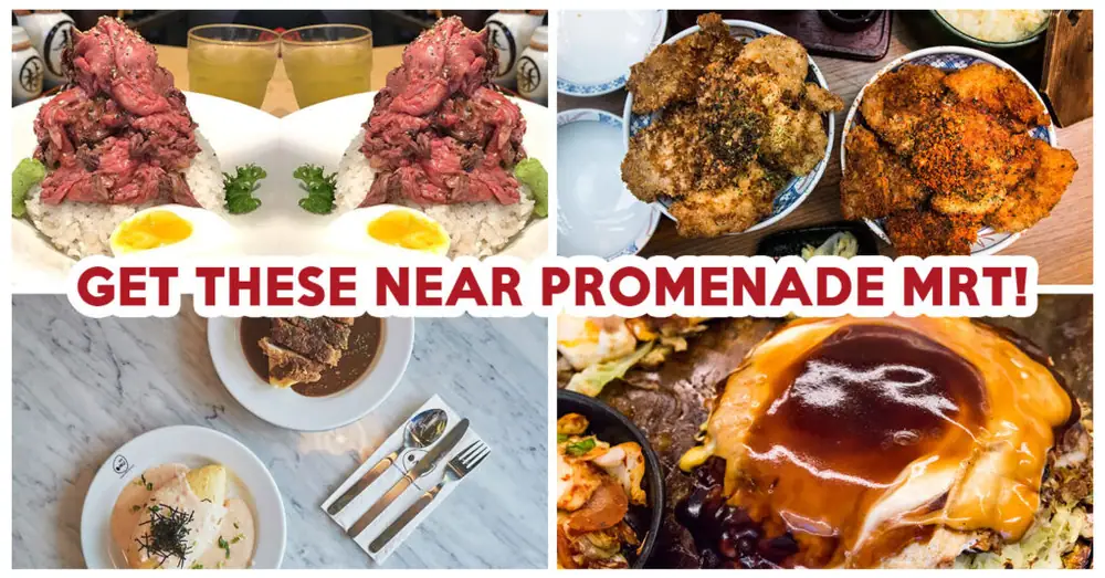 10 Promenade lugares de comida cerca del MRT para satisfacer sus antojos de comida japonesa