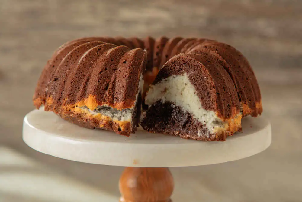 Coconut and Cocoa Cake