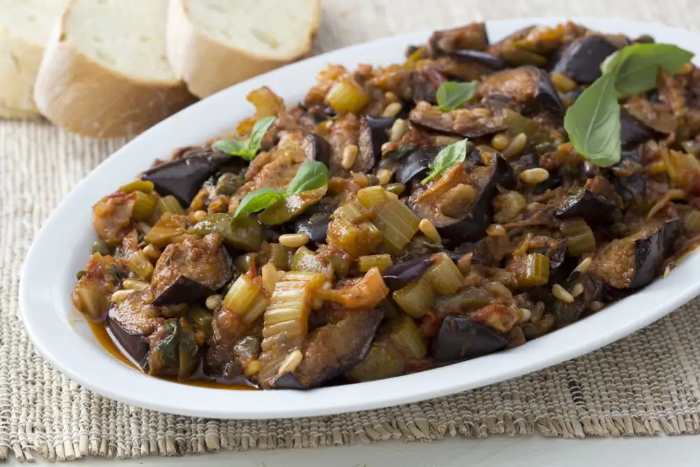 Sicilian Caponata Variations Demonstrate the Enduring Agrodolce Technique of the Region