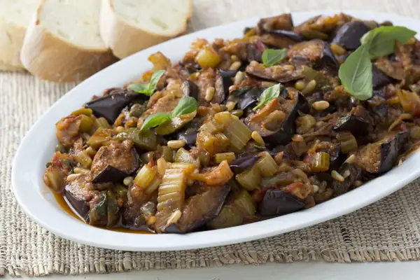 Sicilian Caponata Variations Demonstrate the Enduring Agrodolce Technique of the Region