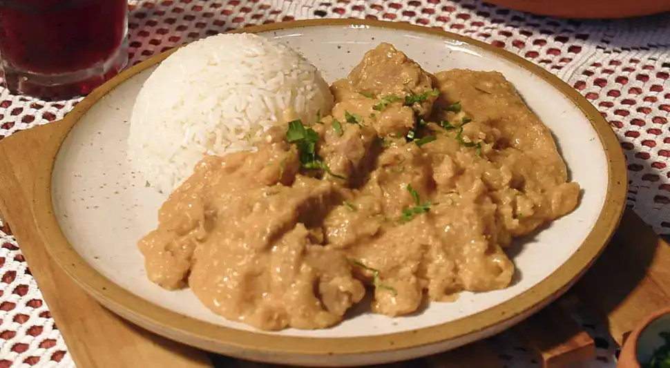 Corn and pork stew: step-by-step recipe (Video)