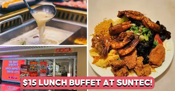 COCA Has $15++ Zi Char Buffet With Free-Flow Tiger Prawns, Desserts And More