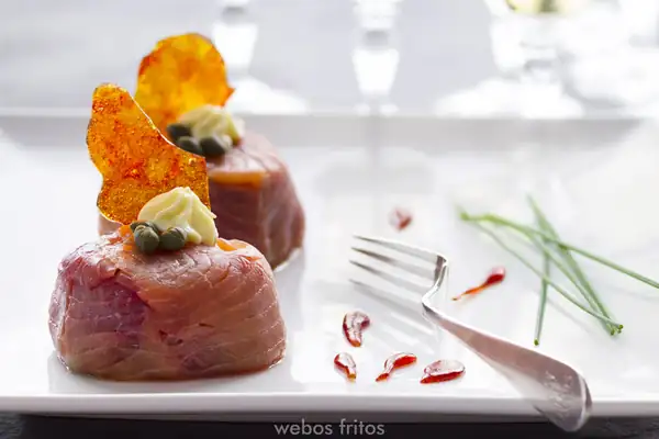 Stuffed smoked salmon