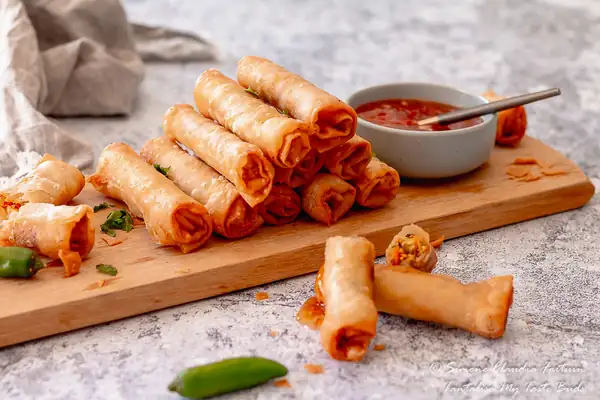 Cape Malay Chicken Spring Roll Recipe
